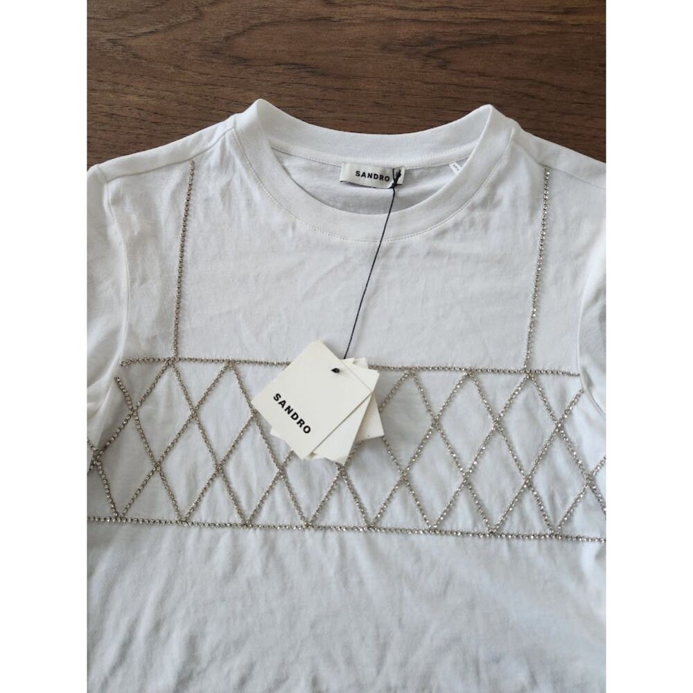 Sandro Diamond Top | Size 0 - Picture 5 of 12